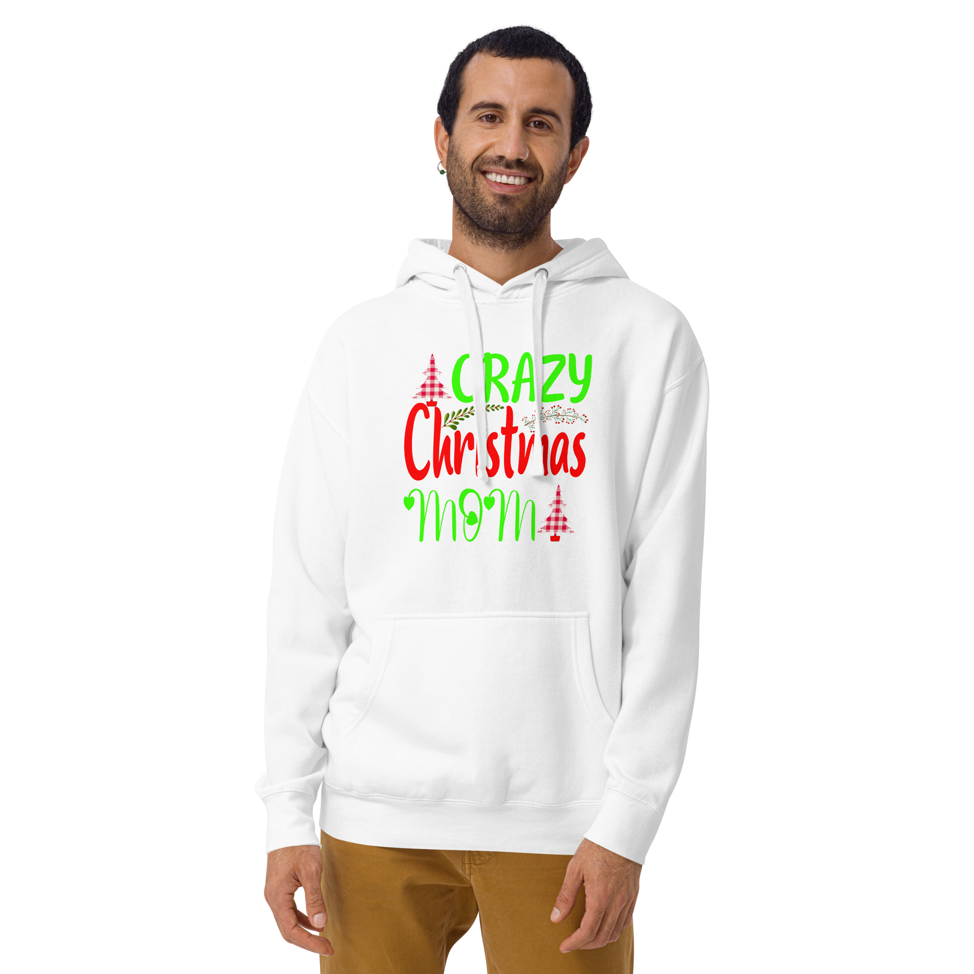 Crazy Christmas Mom Unisex Hoodie