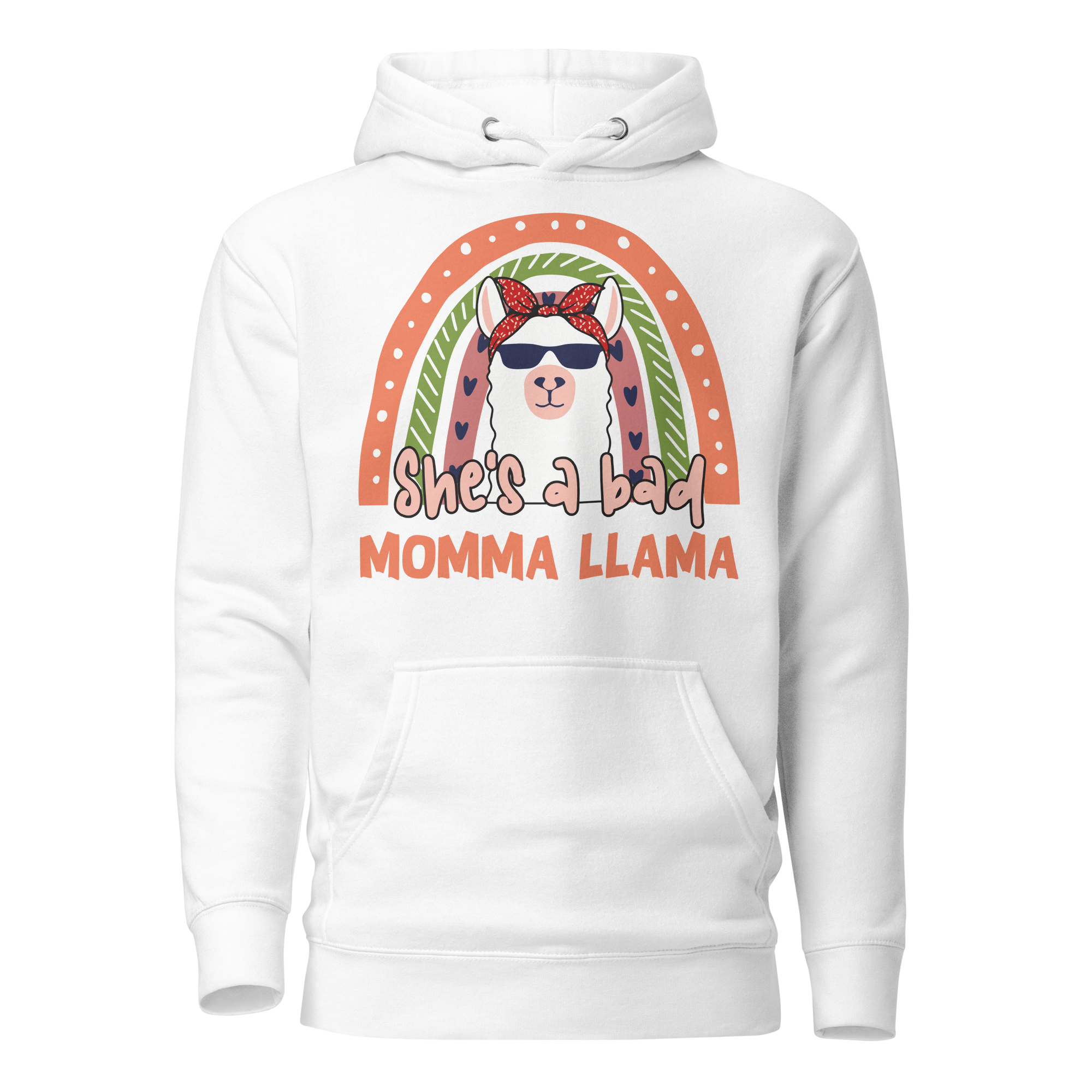 She's A Bad Momma Llama Unisex Hoodie