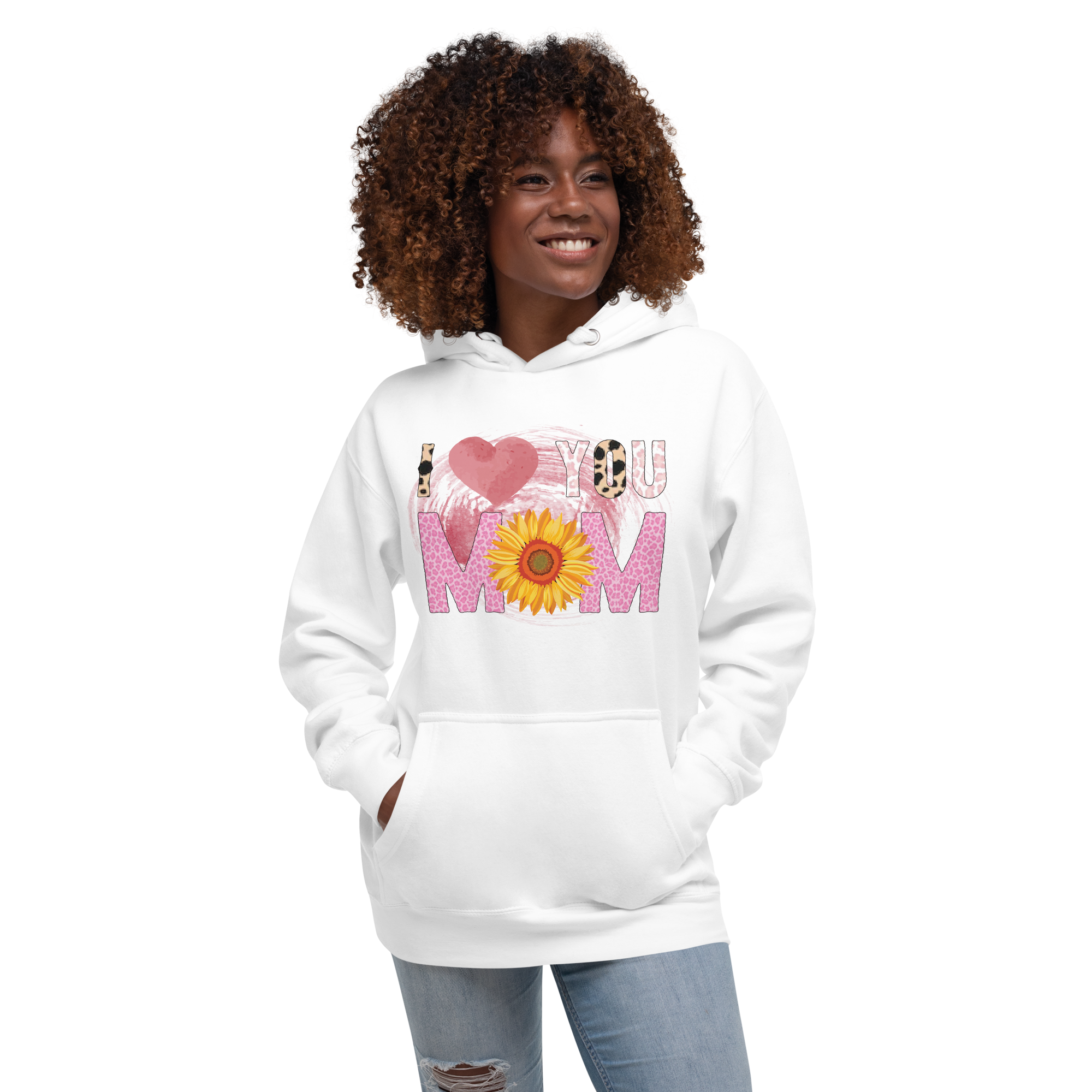 I love You Mom Unisex Hoodie