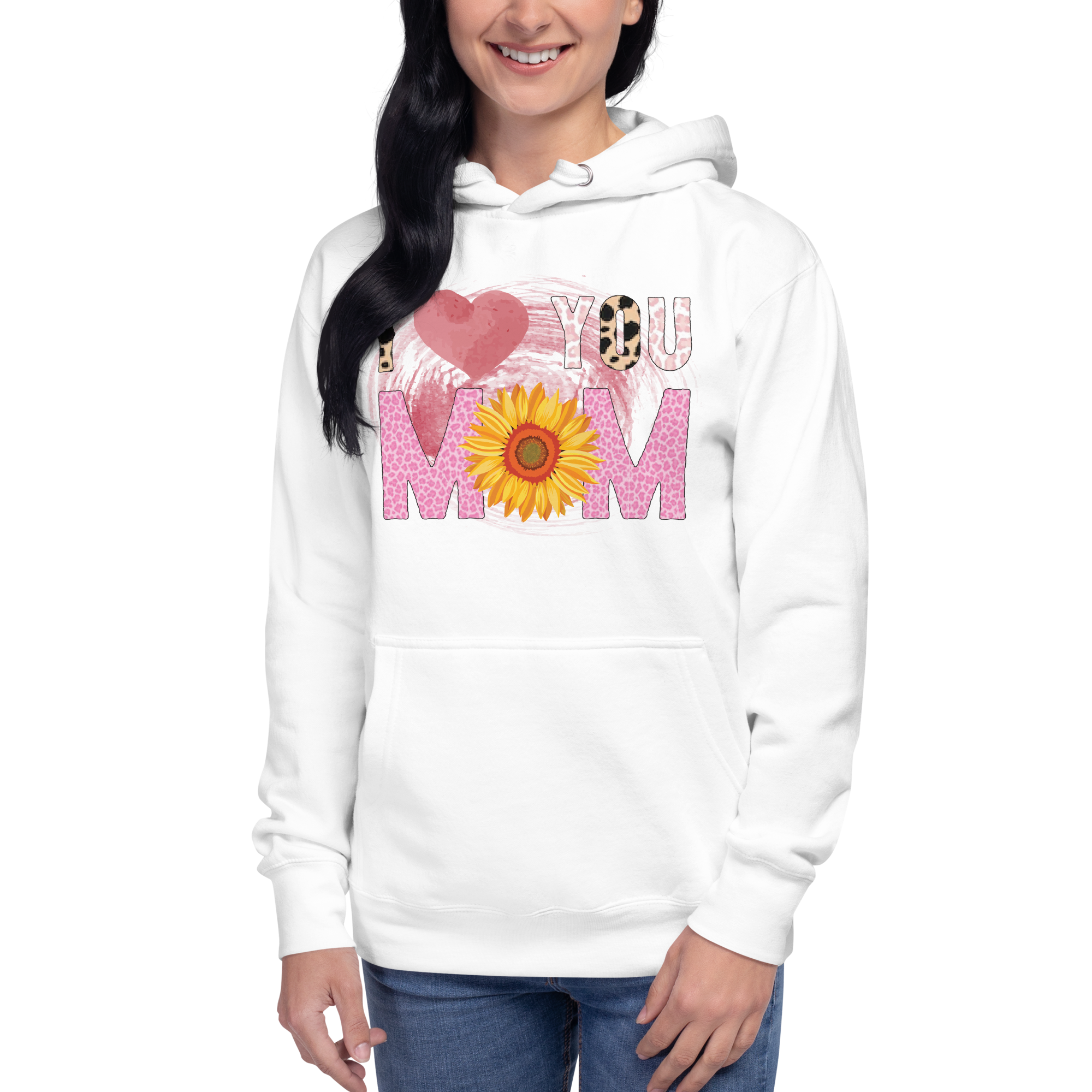 I love You Mom Unisex Hoodie