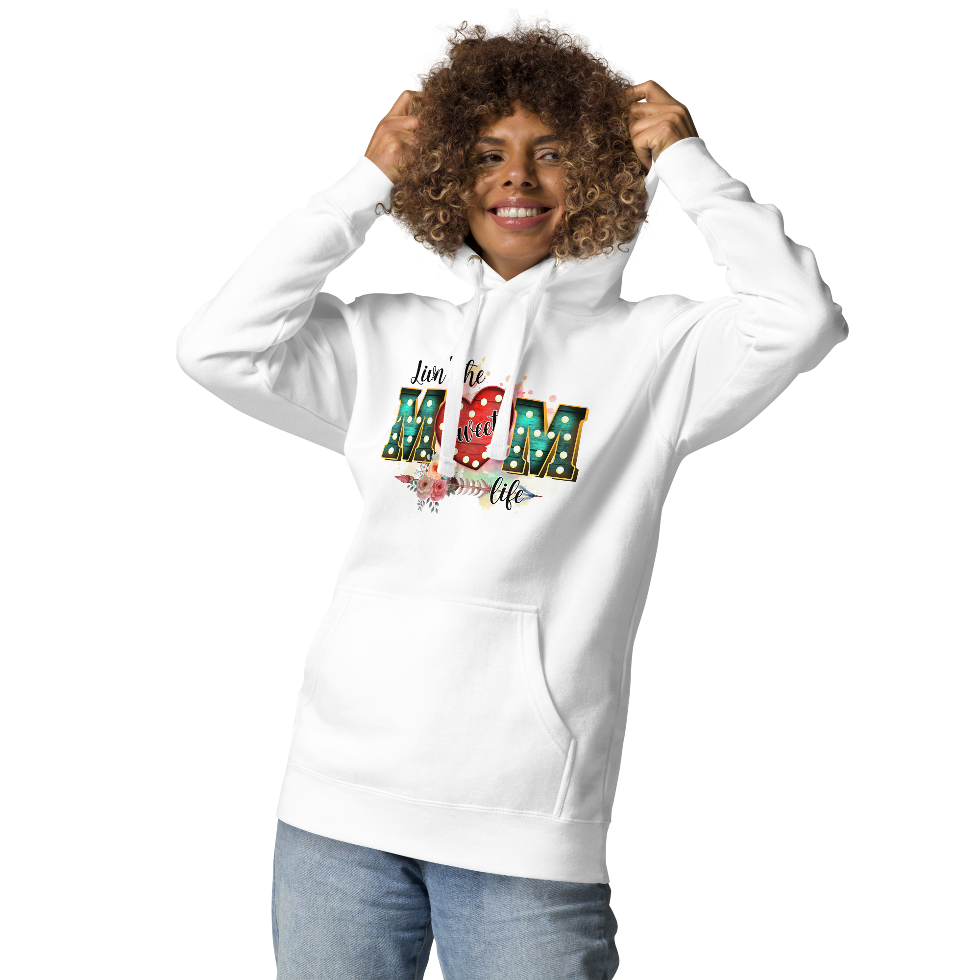 Living The Sweet Mom Life Unisex Hoodie