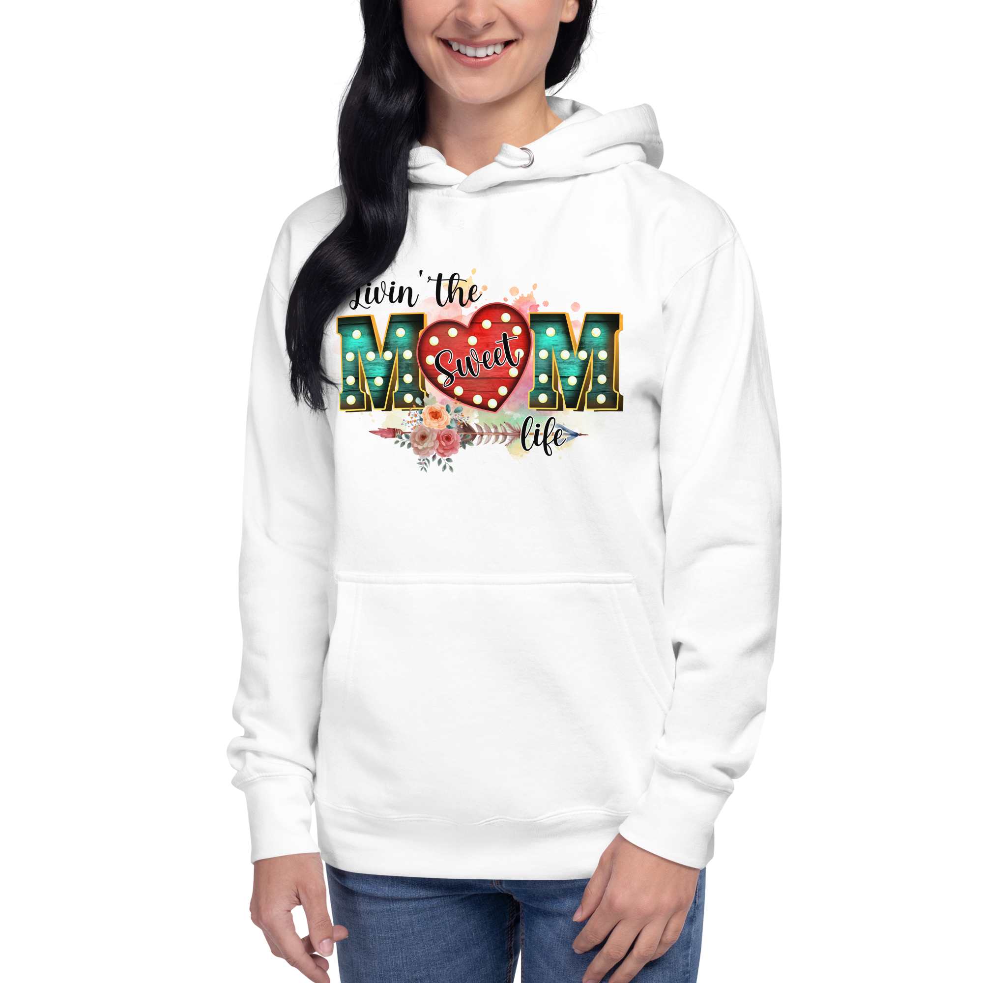 Living The Sweet Mom Life Unisex Hoodie