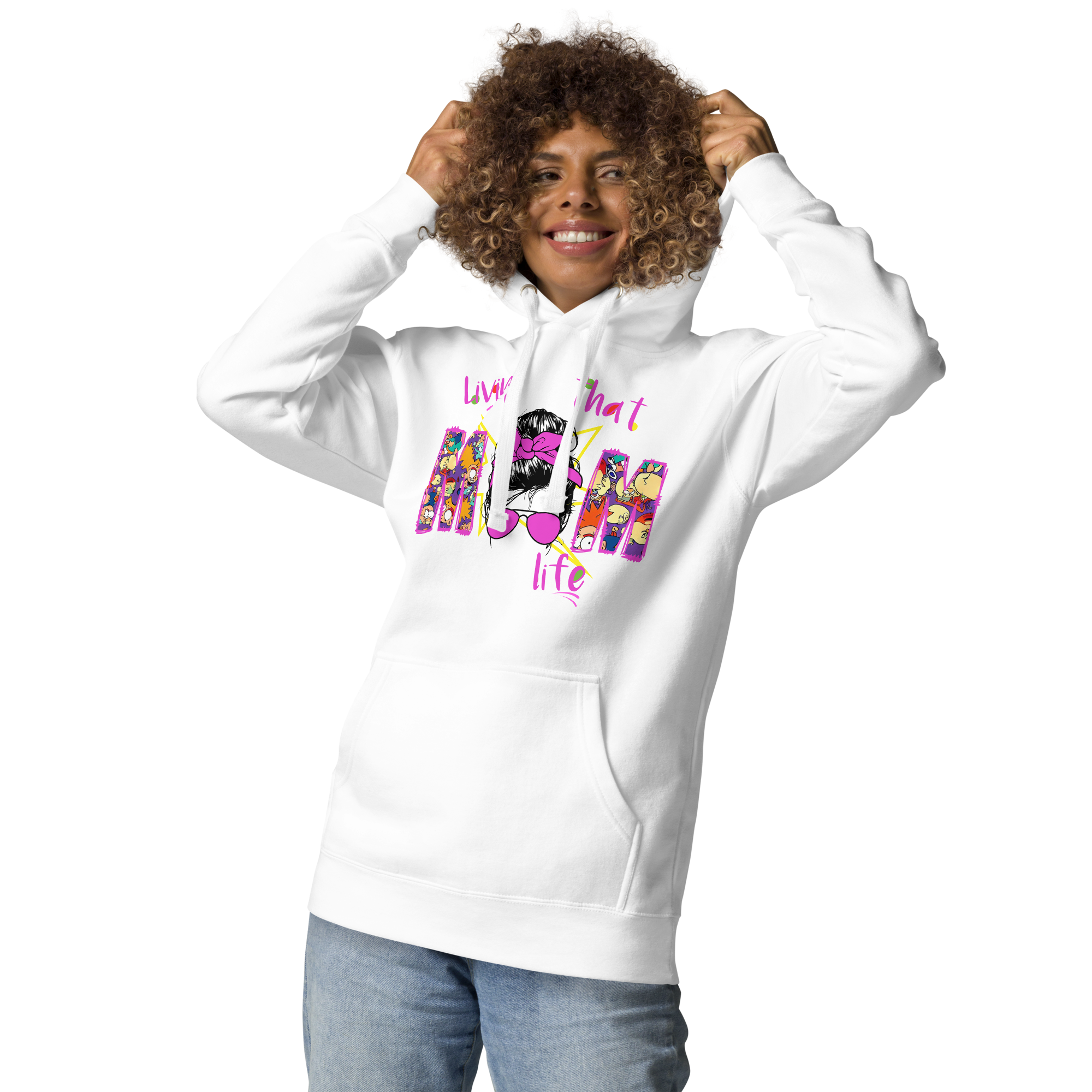 Living That Mom Life Unisex Hoodie