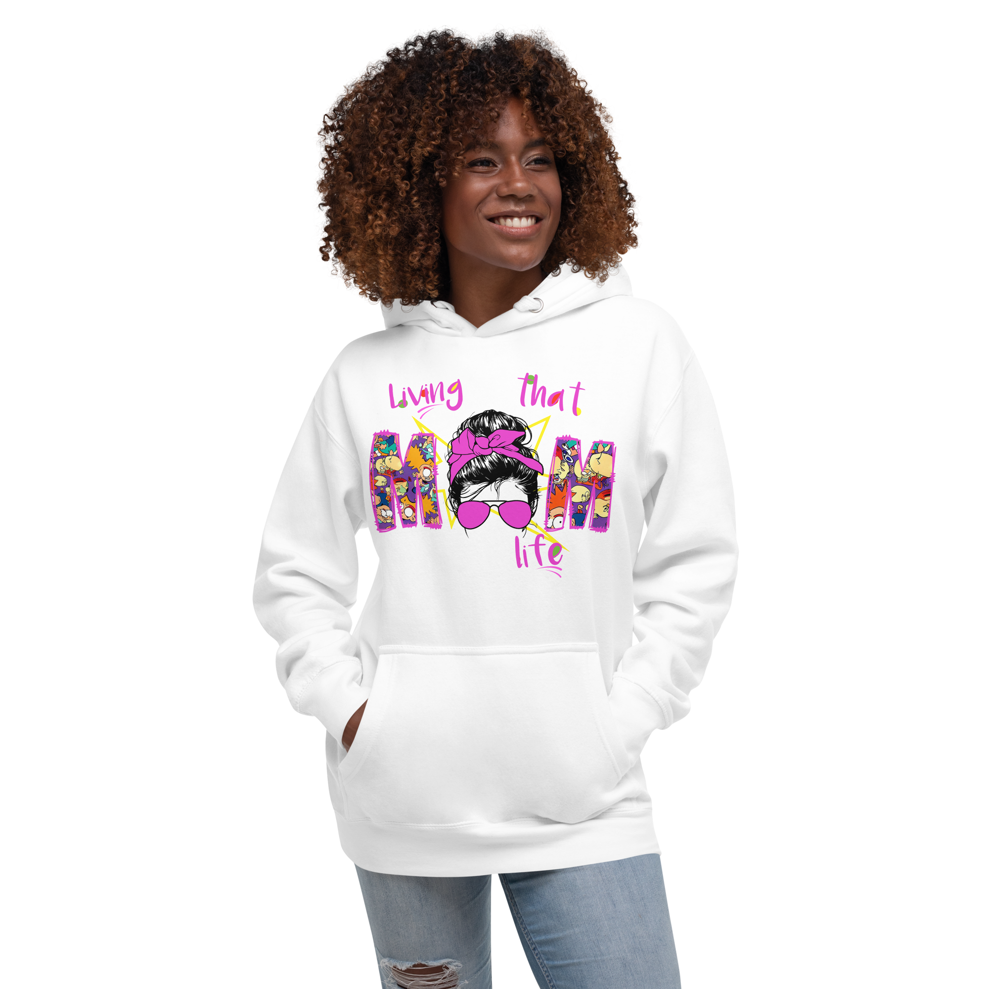 Living That Mom Life Unisex Hoodie