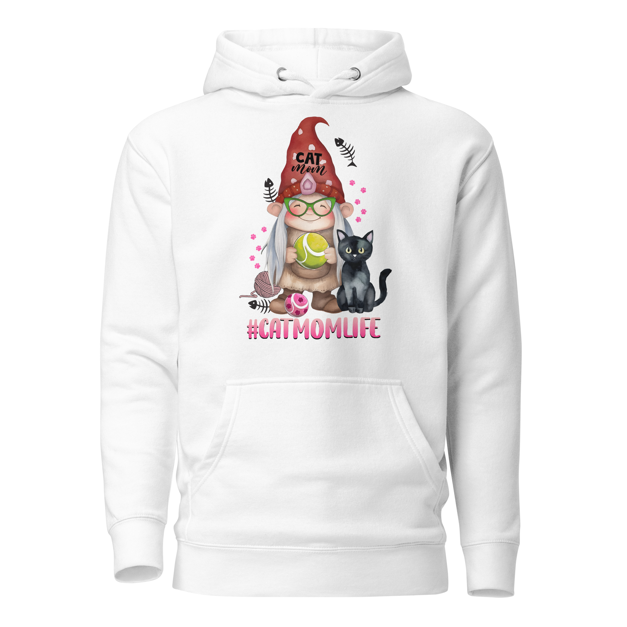 Cat Mom Unisex Hoodie