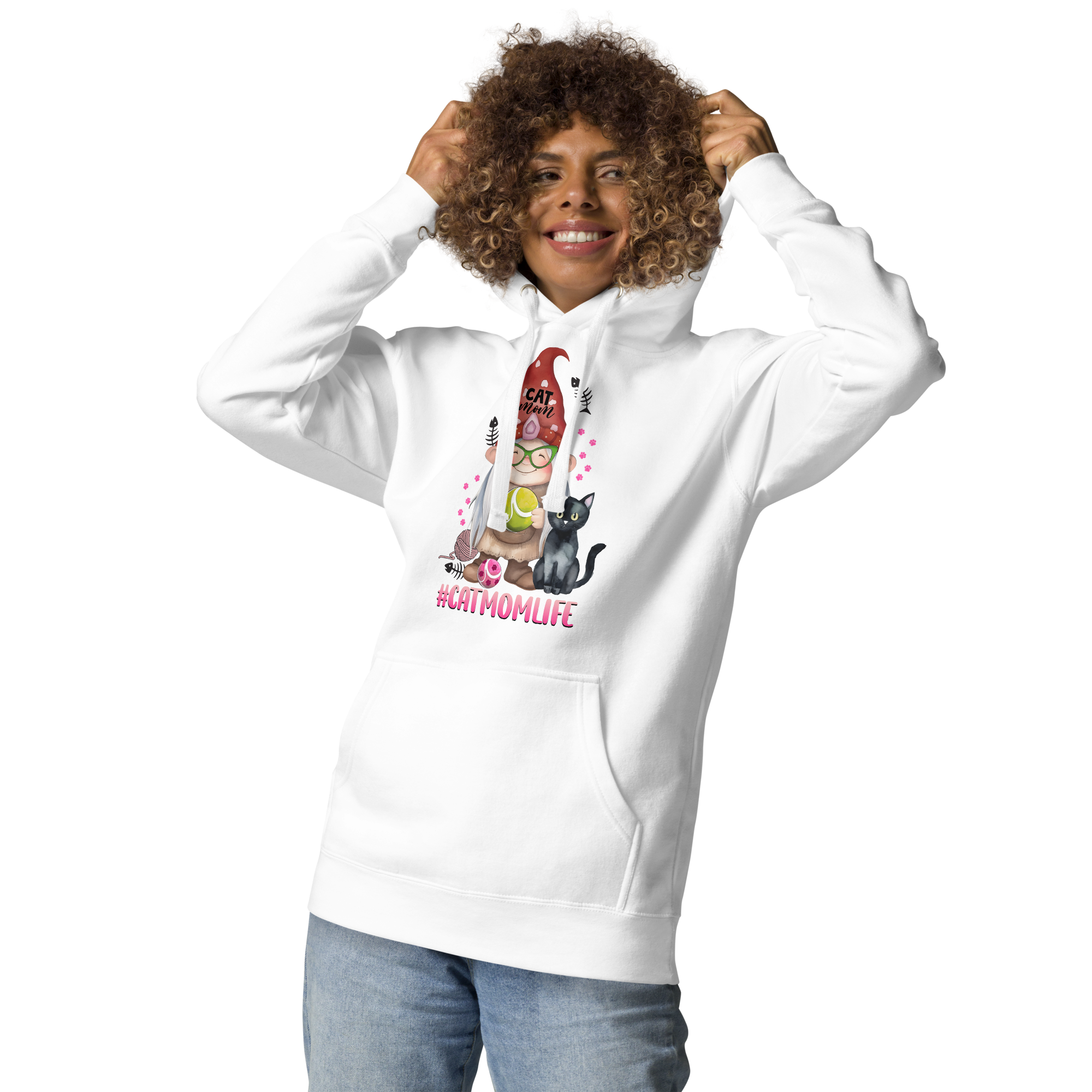 Cat Mom Unisex Hoodie