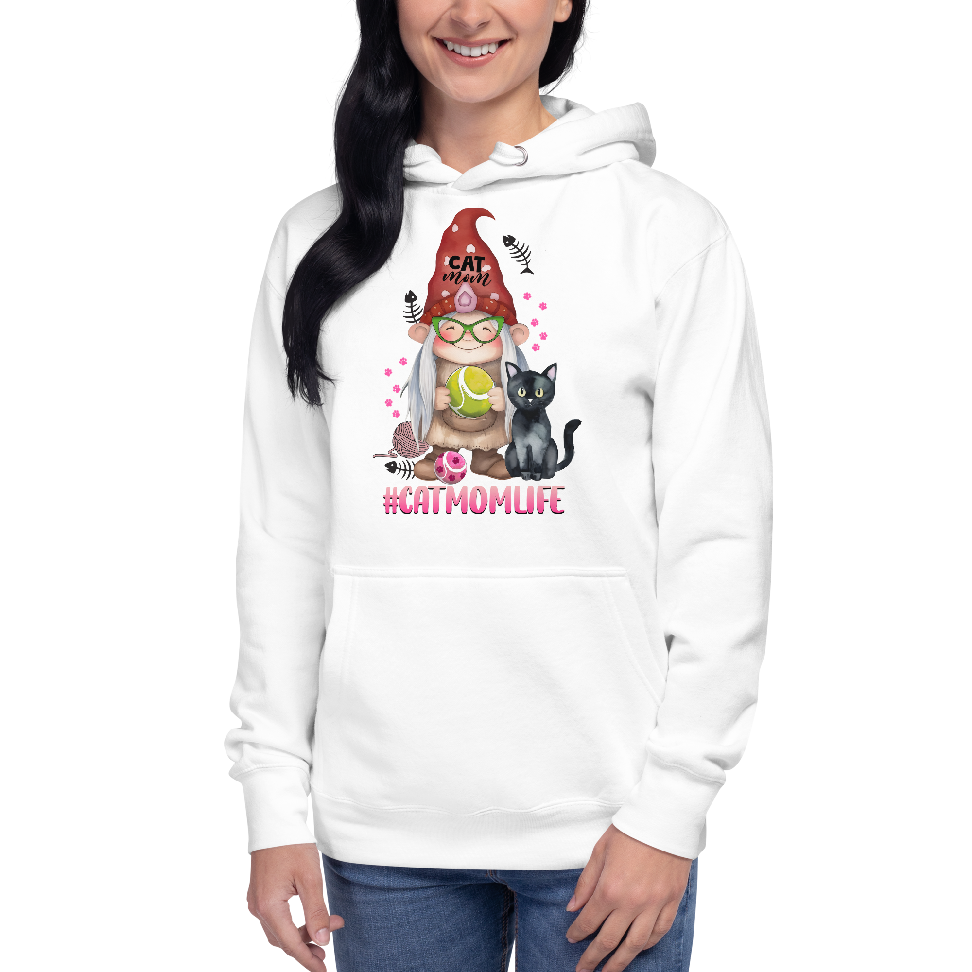 Cat Mom Unisex Hoodie