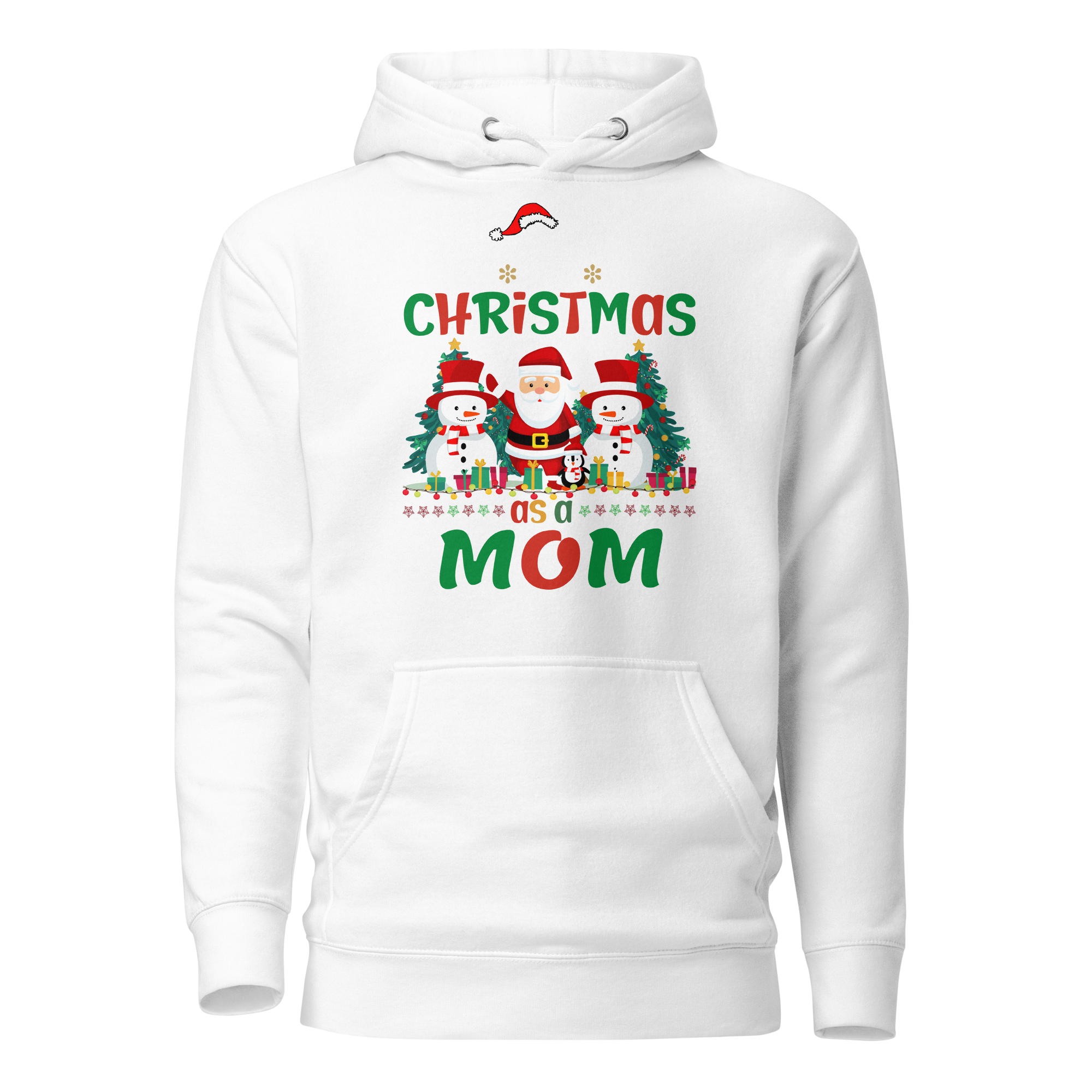 1st Christmas As A Mom Unisex Hoodie