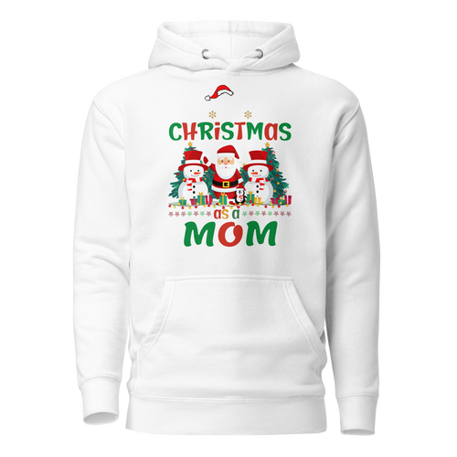 1st Christmas As A Mom Unisex Hoodie