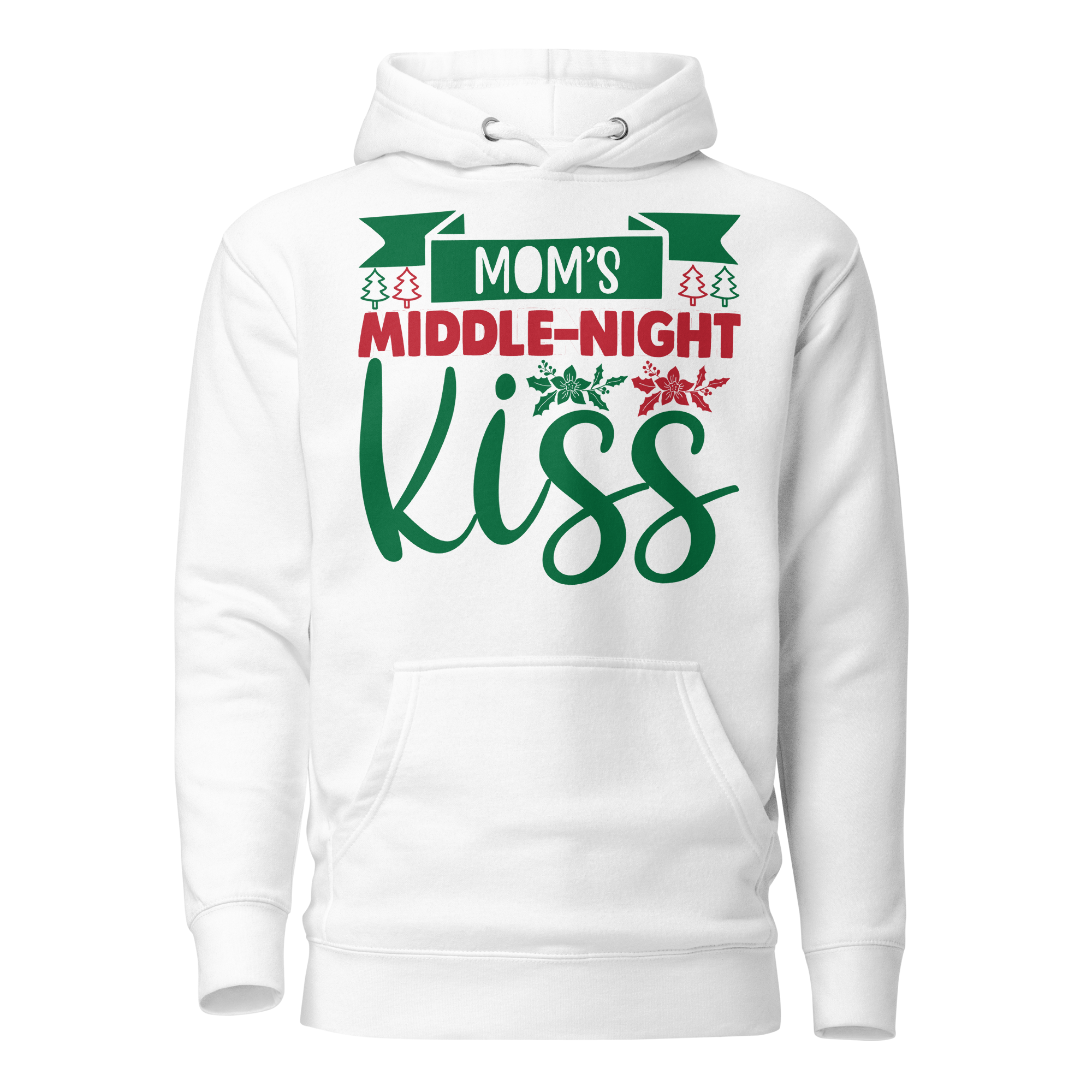 Mom's Middle Night Kiss Unisex Hoodie