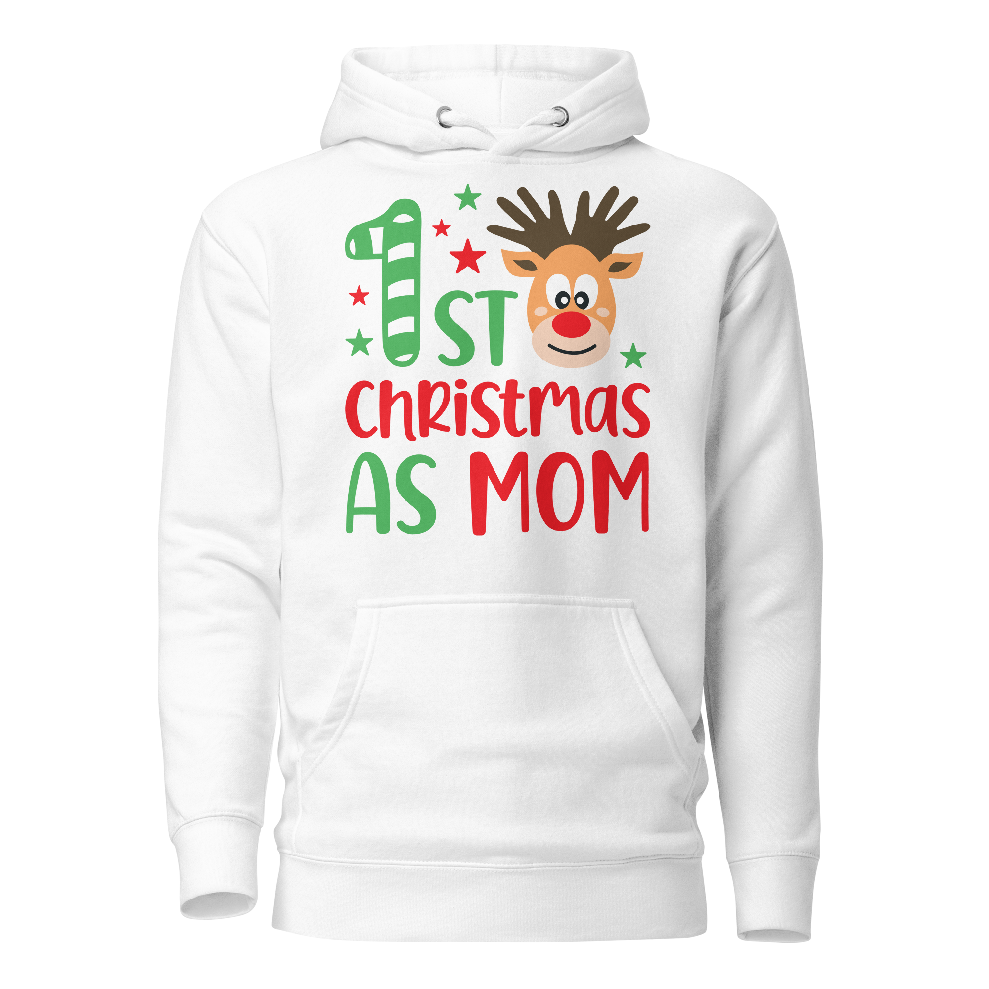 First Christmas As Mom Unisex Hoodie