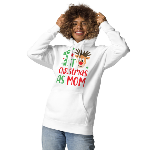 First Christmas As Mom Unisex Hoodie