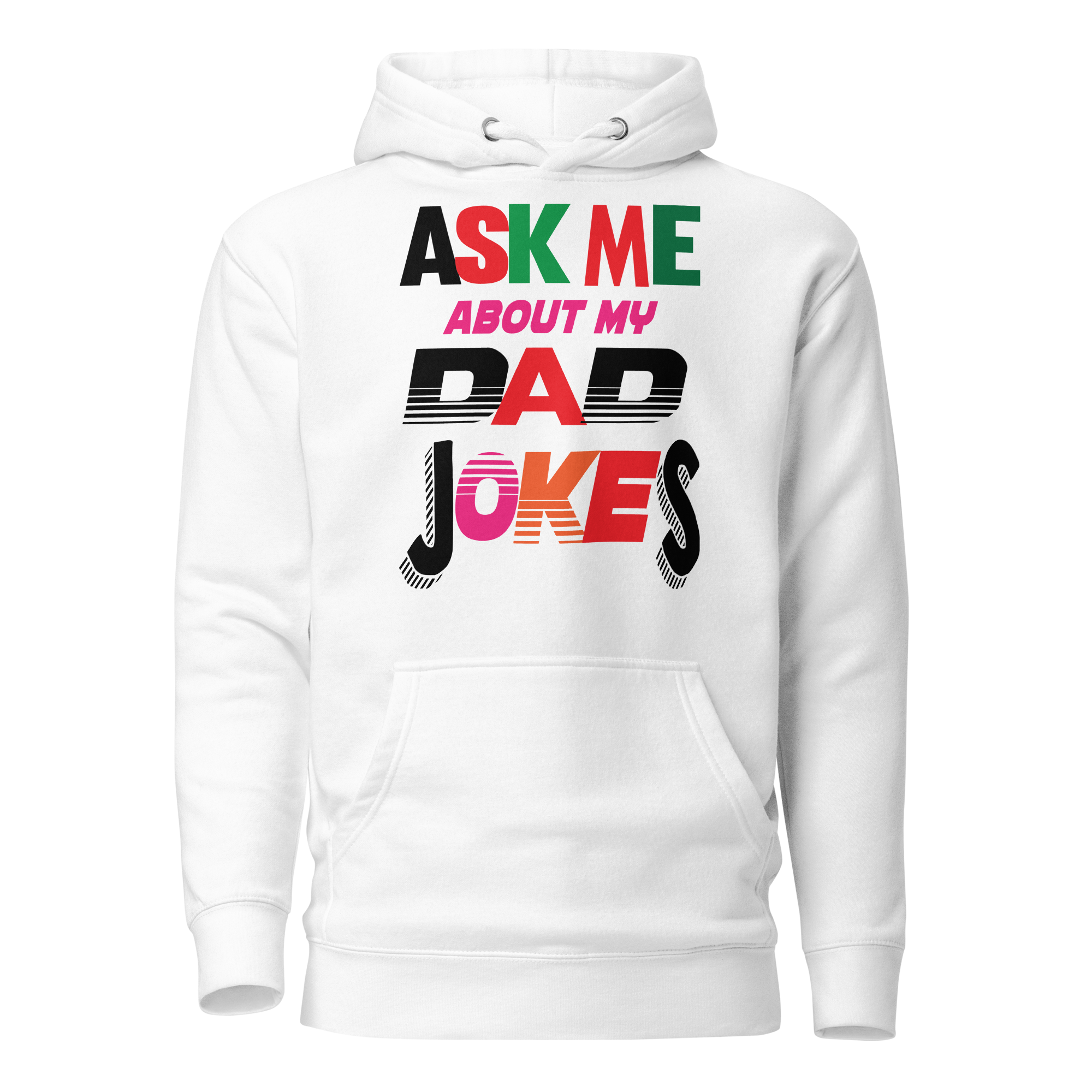 Ask Me About My Dad Jokes Unisex Hoodie