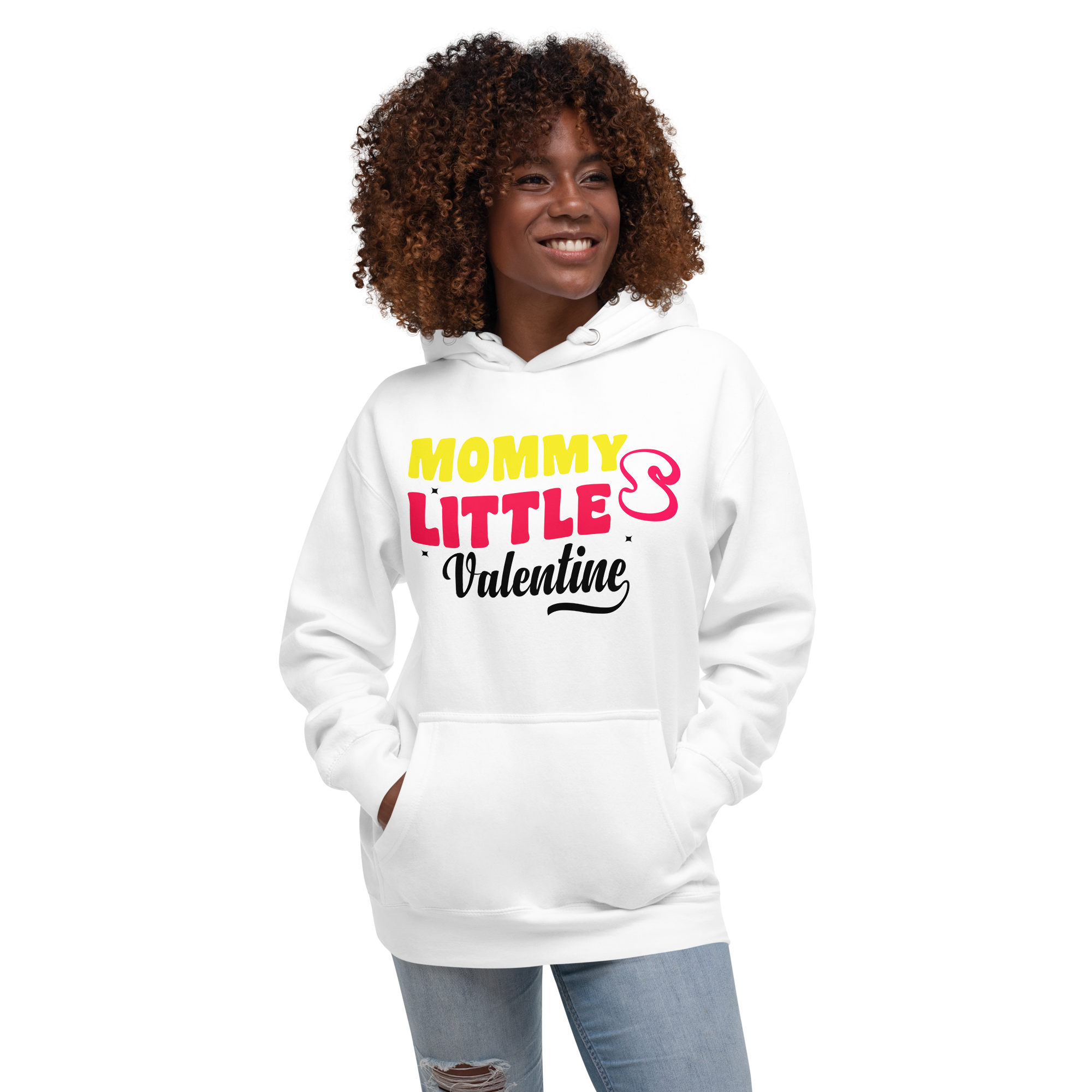 Mommy's Little Valentine Unisex Hoodie