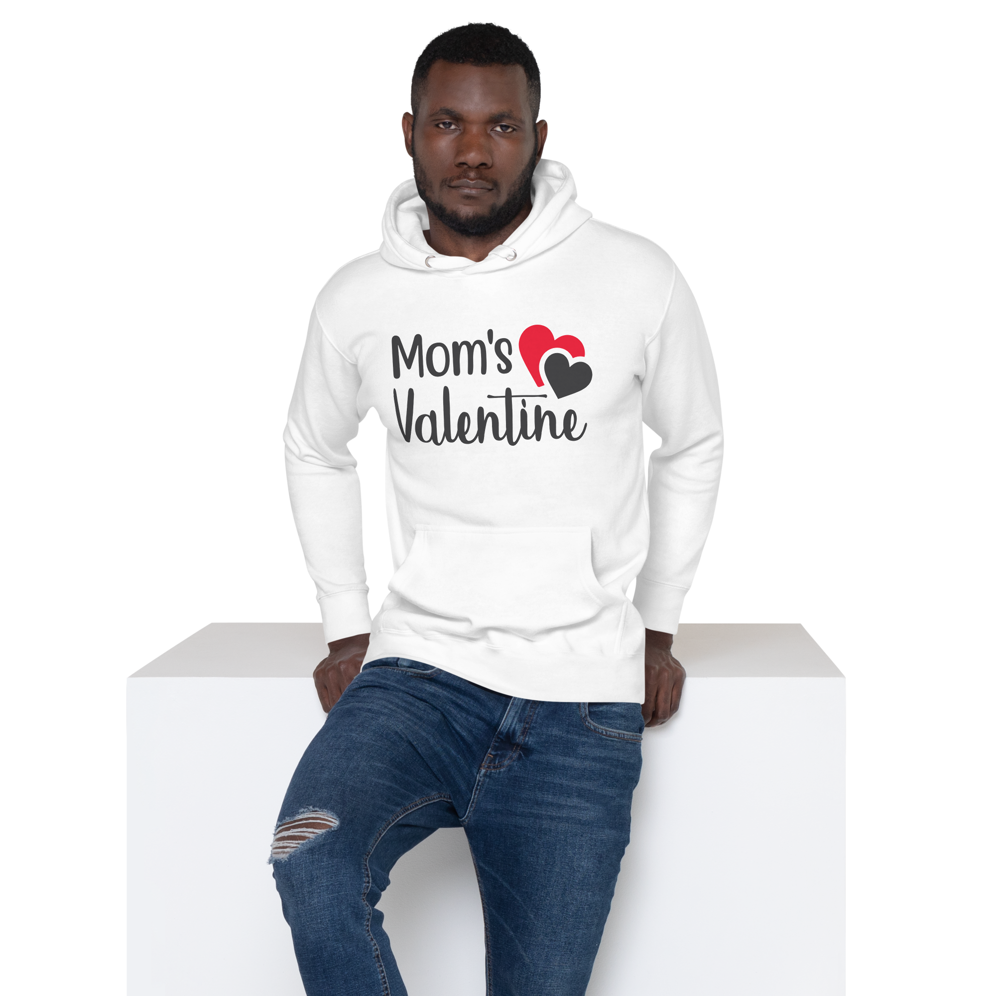 Mom's Valentine Unisex Hoodie