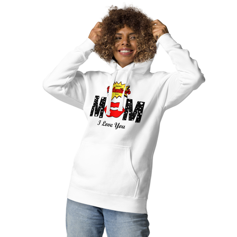 Happy Valentine's Day Mom, I Love You Unisex Hoodie