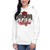 Skull Mom Valentine Unisex Hoodie