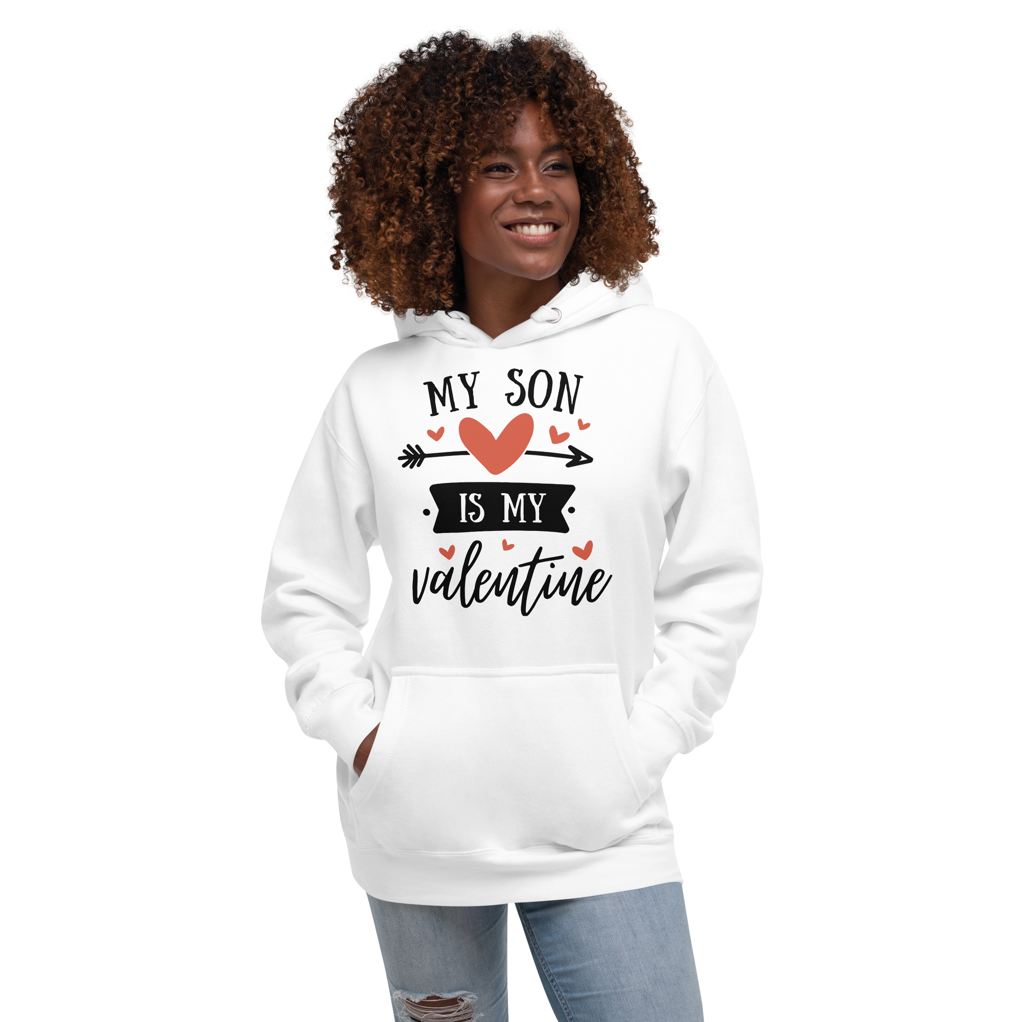 My Son Is My Valentine Unisex Hoodie