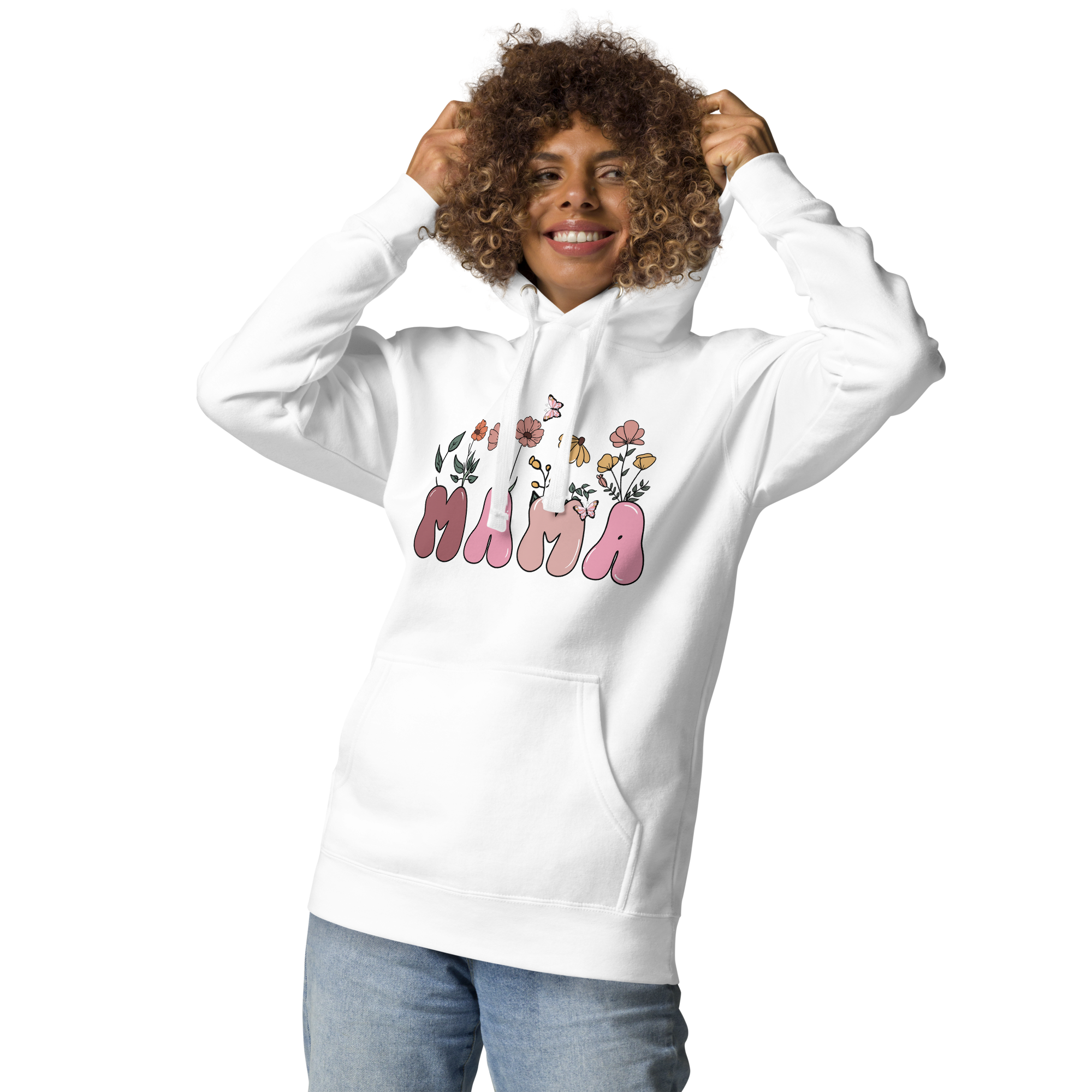 Floral Mama Unisex Hoodie