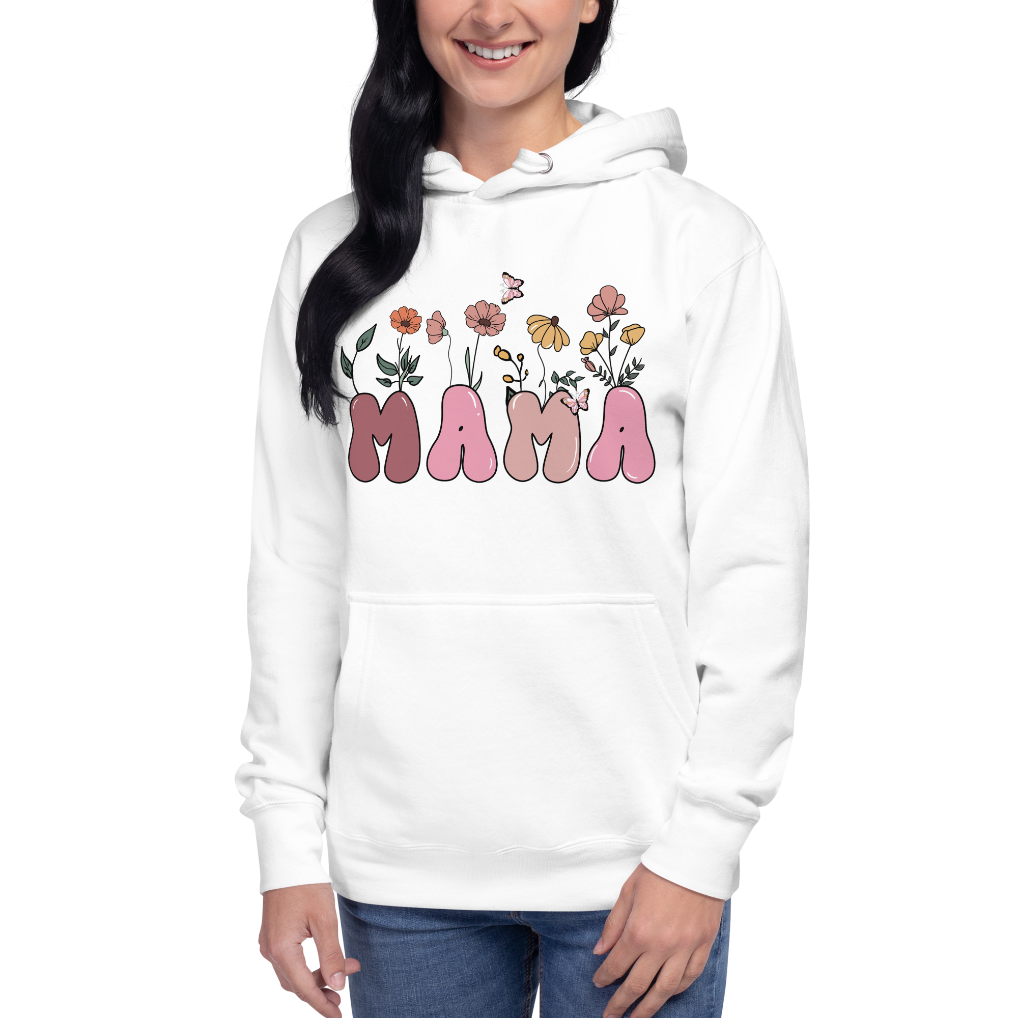 Floral Mama Unisex Hoodie