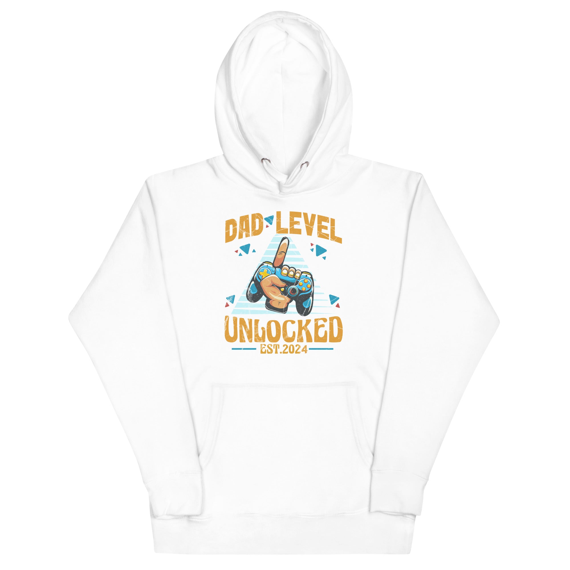 Dad Level Unlocked Est. 2024 Unisex Hoodie