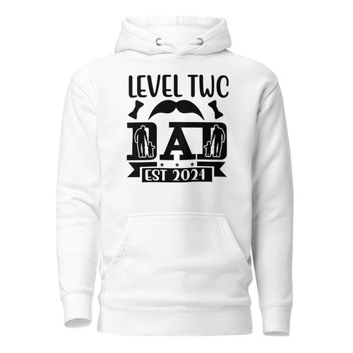 Level Two Dad Est. 2024 Unisex Hoodie