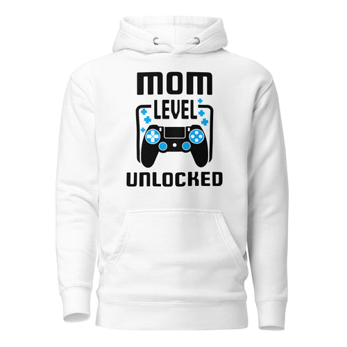 Mom Level Unlocked Unisex Hoodie