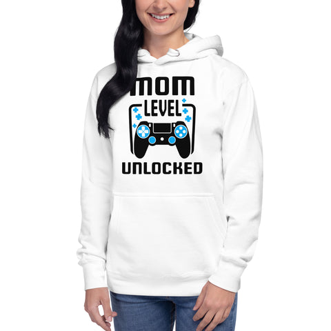 Mom Level Unlocked Unisex Hoodie