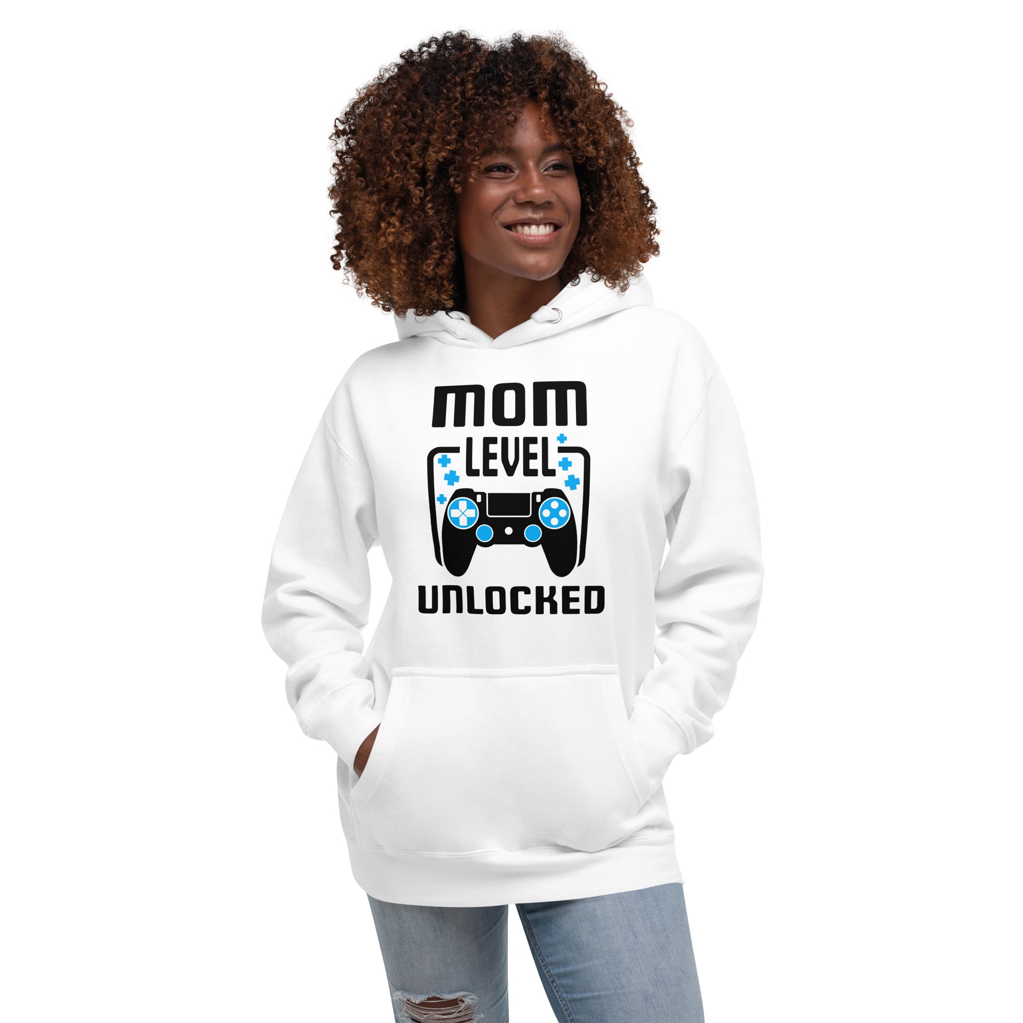 Mom Level Unlocked Unisex Hoodie