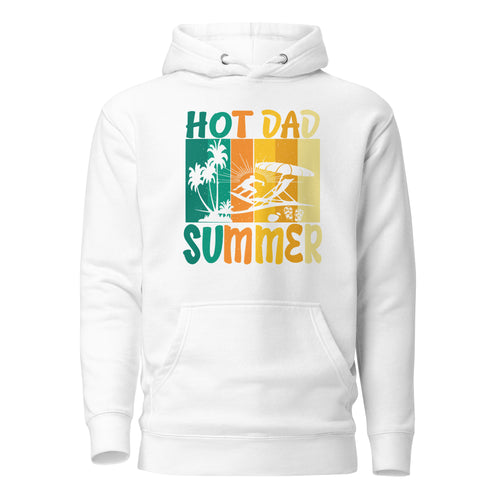 Hot Dad Summer Unisex Hoodie