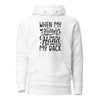 When My Father Didnt Have My Hand He Had My Back Unisex Hoodie