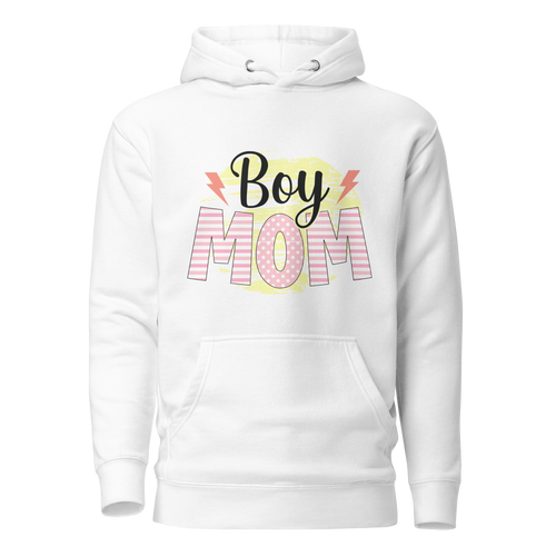 Boy Mom Sublimation Unisex Hoodie