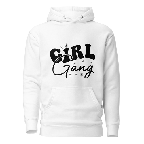 Girl Gang Retro Unisex Hoodie