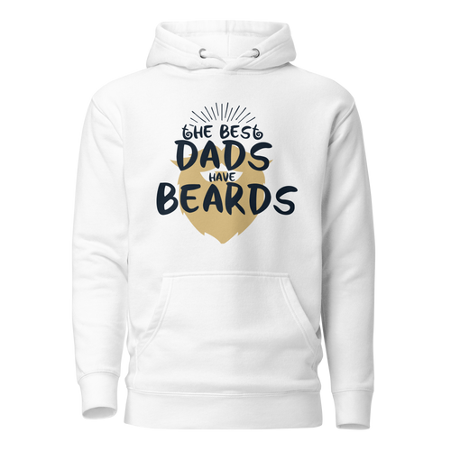 The Best Dad's Have Beard's Unisex Hoodie