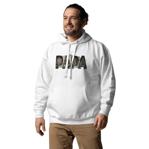 Papa Fishing Dad Unisex Hoodie