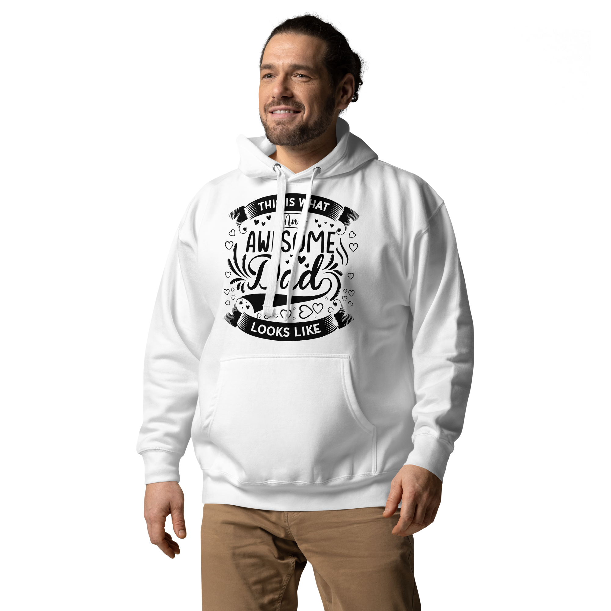 This Is What An Awesome Dad Looks Like Unisex Hoodie