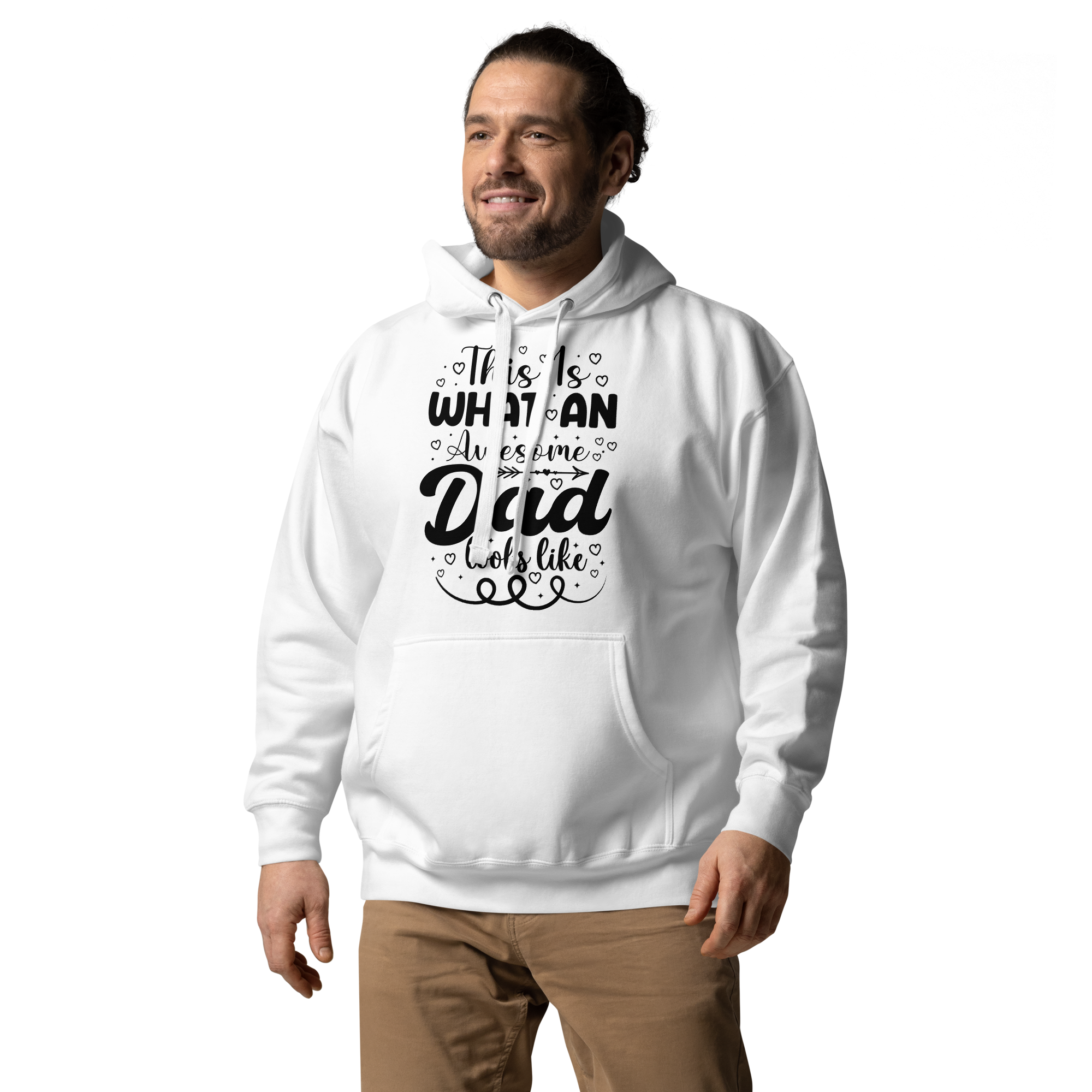 This Is What An Awesome Dad Looks Like Unisex Hoodie