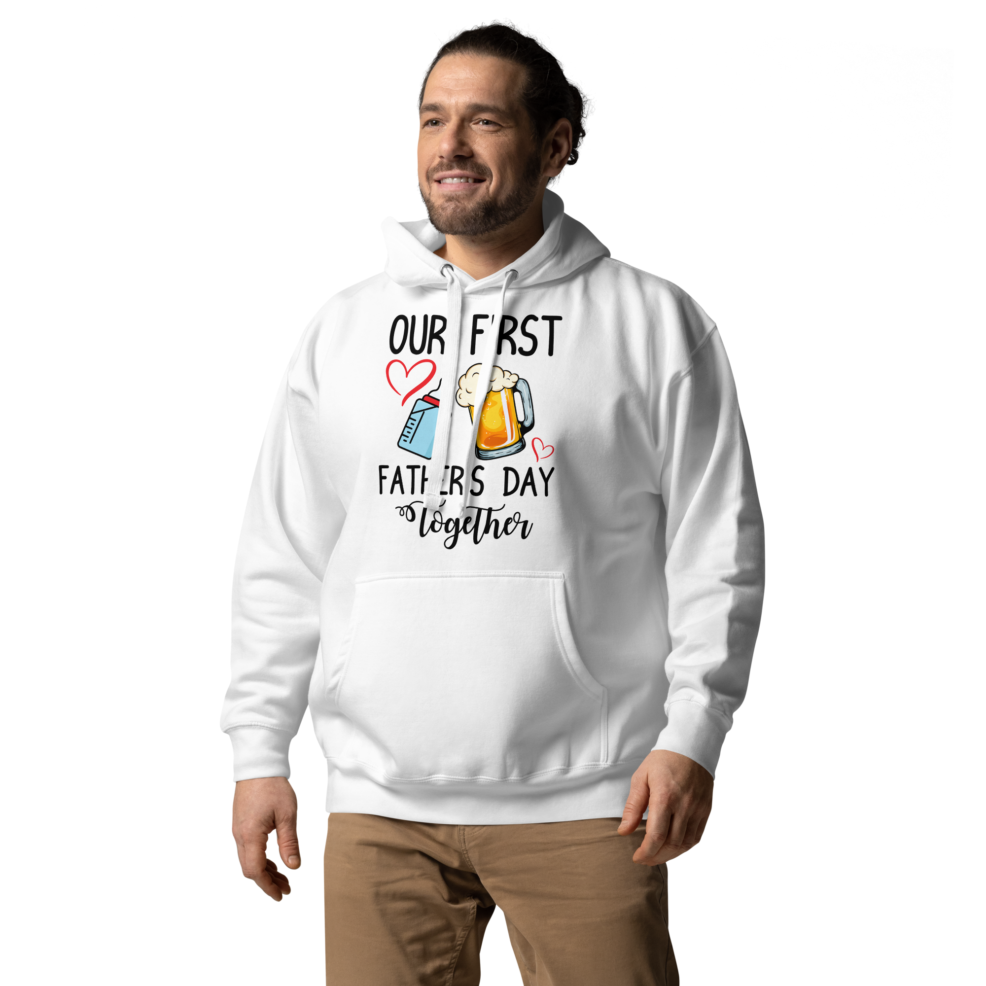 Our First Father's Day Together Unisex Hoodie