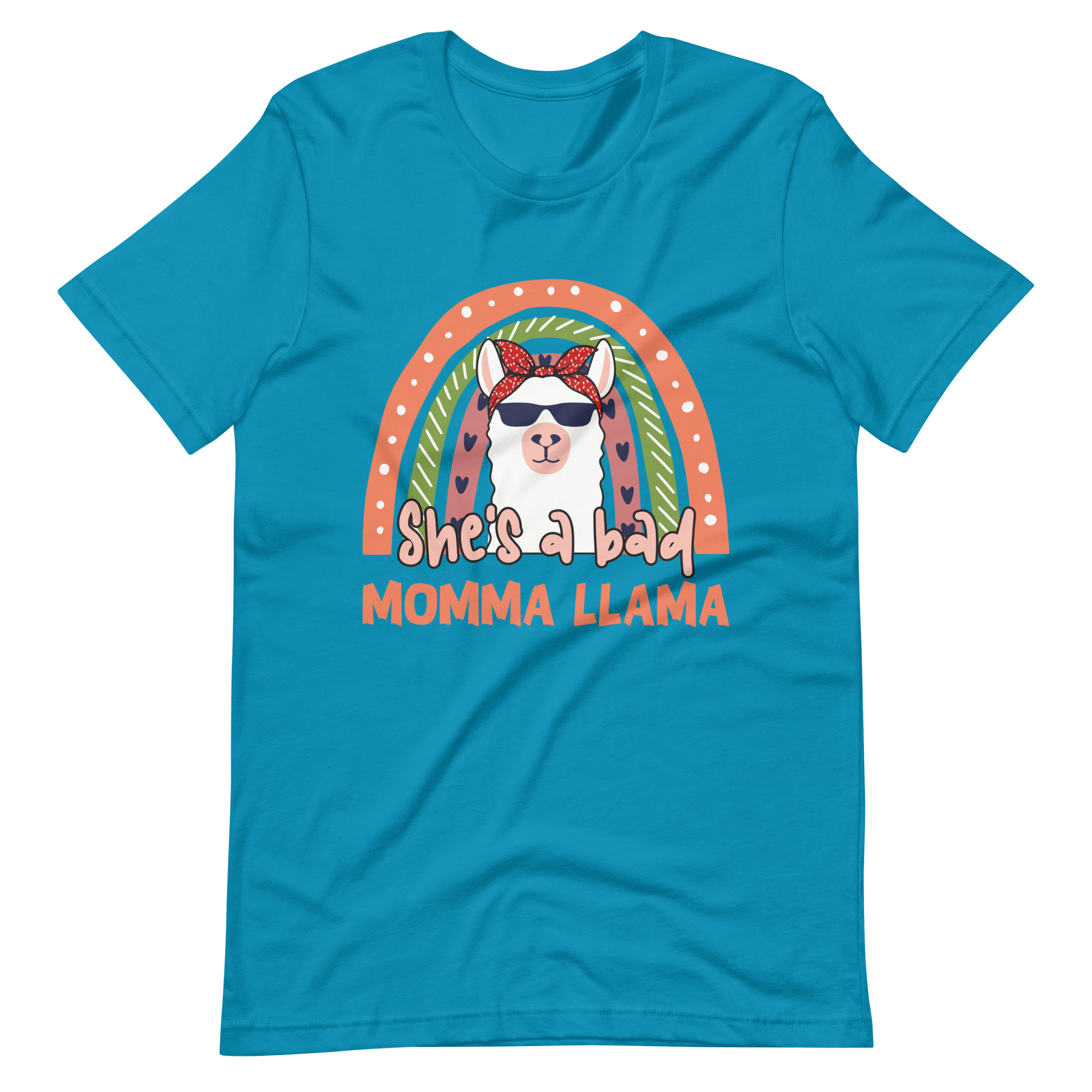 She's A Bad Momma Llama Unisex t-shirt