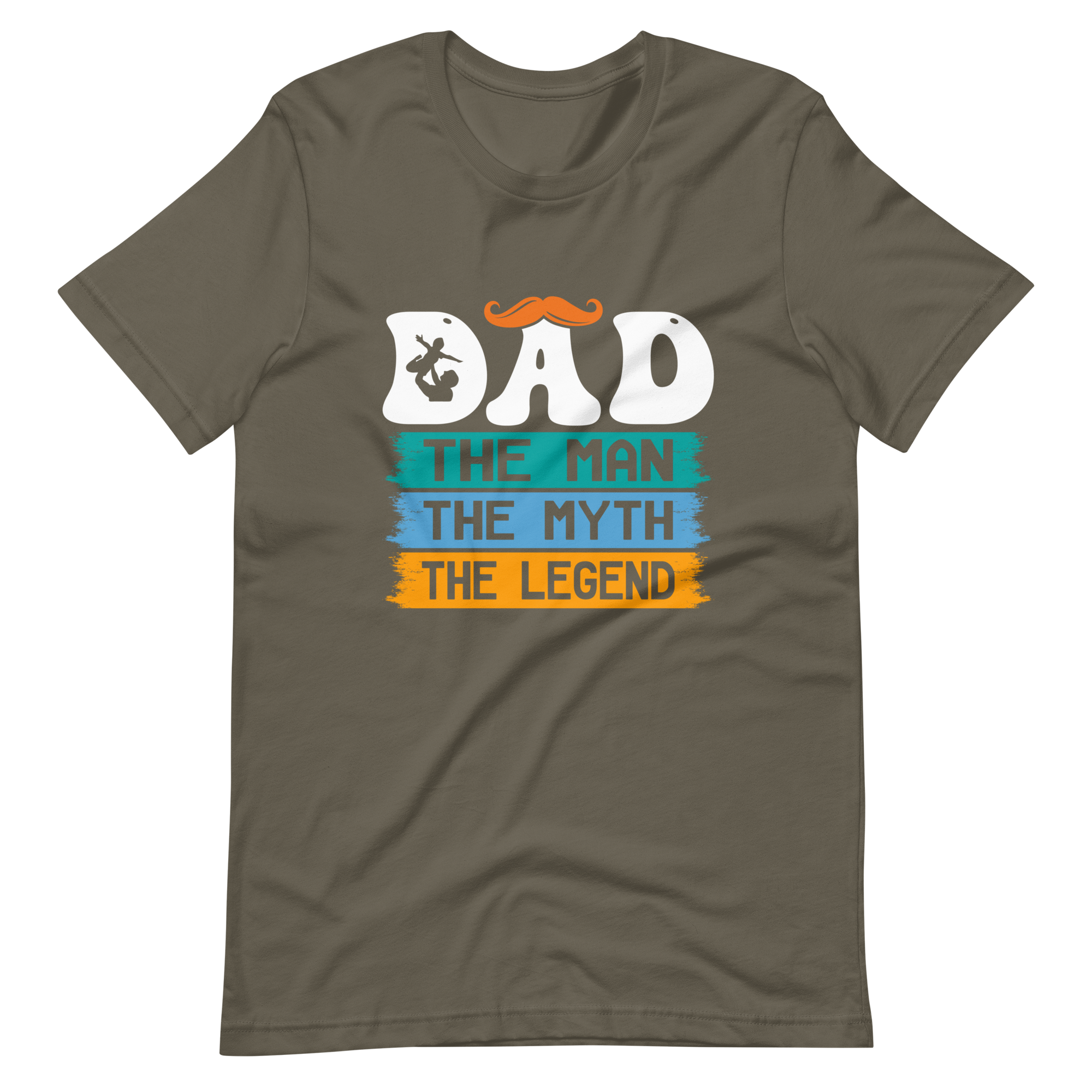 Dad The Man The Myth The Legend Unisex t-shirt