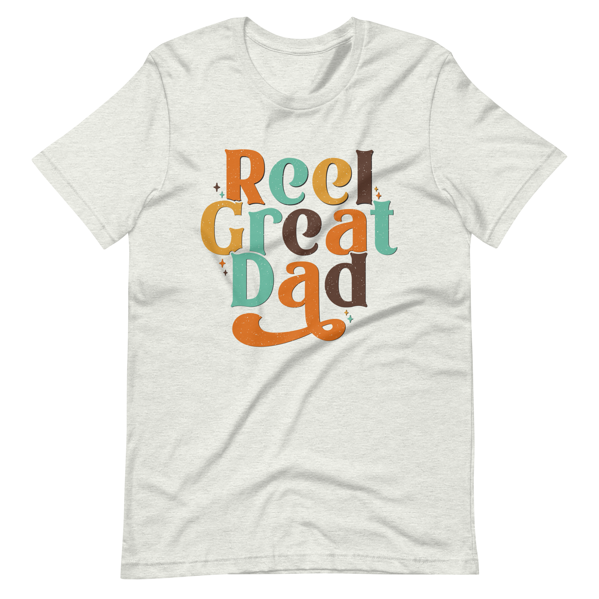 Reel Great Dad Fishing Unisex t-shirt