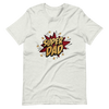 Super Dad Glitter Leopard Star Unisex t-shirt