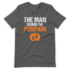 The Man Behind The Pumpkin Unisex t-shirt