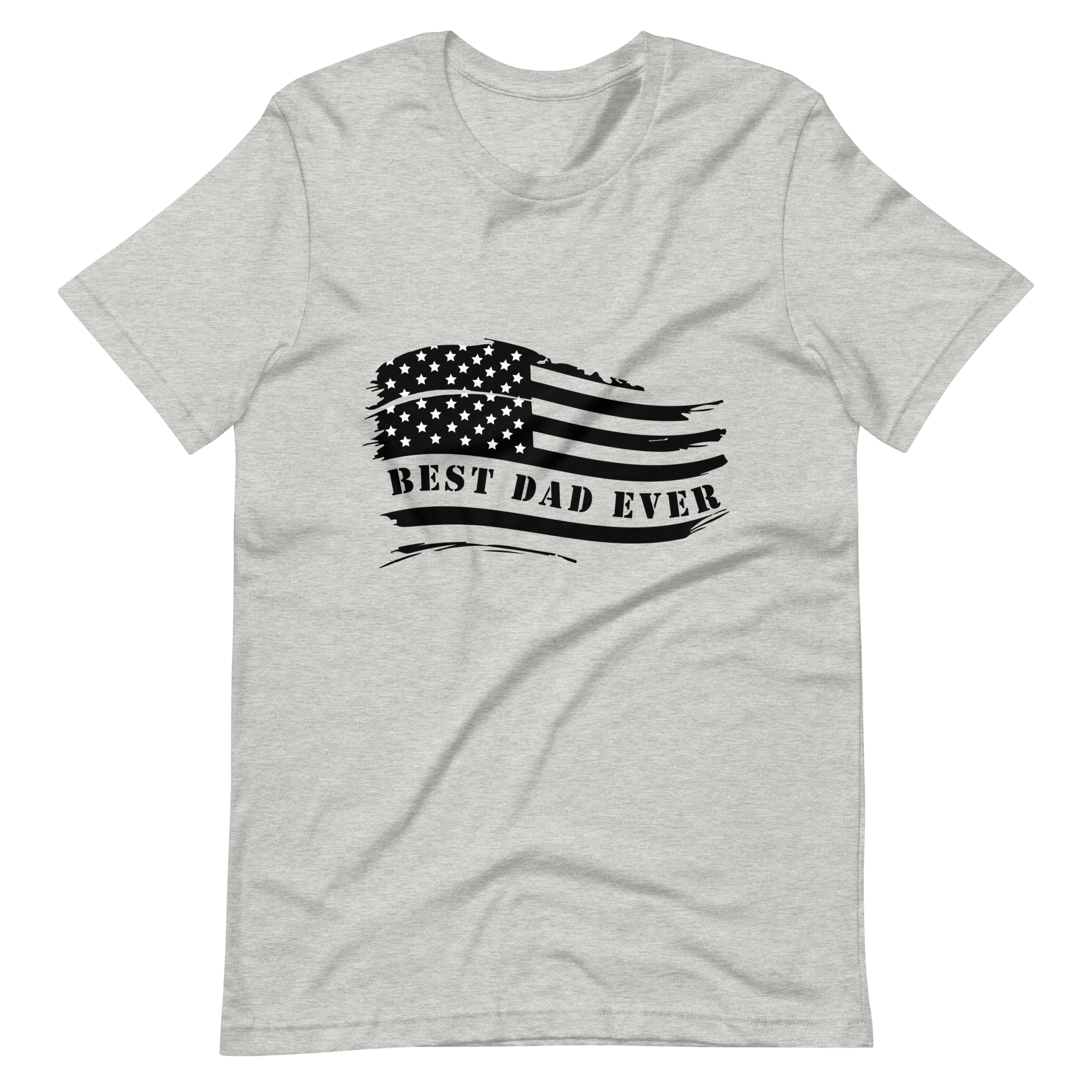 Best Dad Ever American Flag Unisex t-shirt