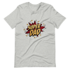 Super Dad Glitter Leopard Star Unisex t-shirt