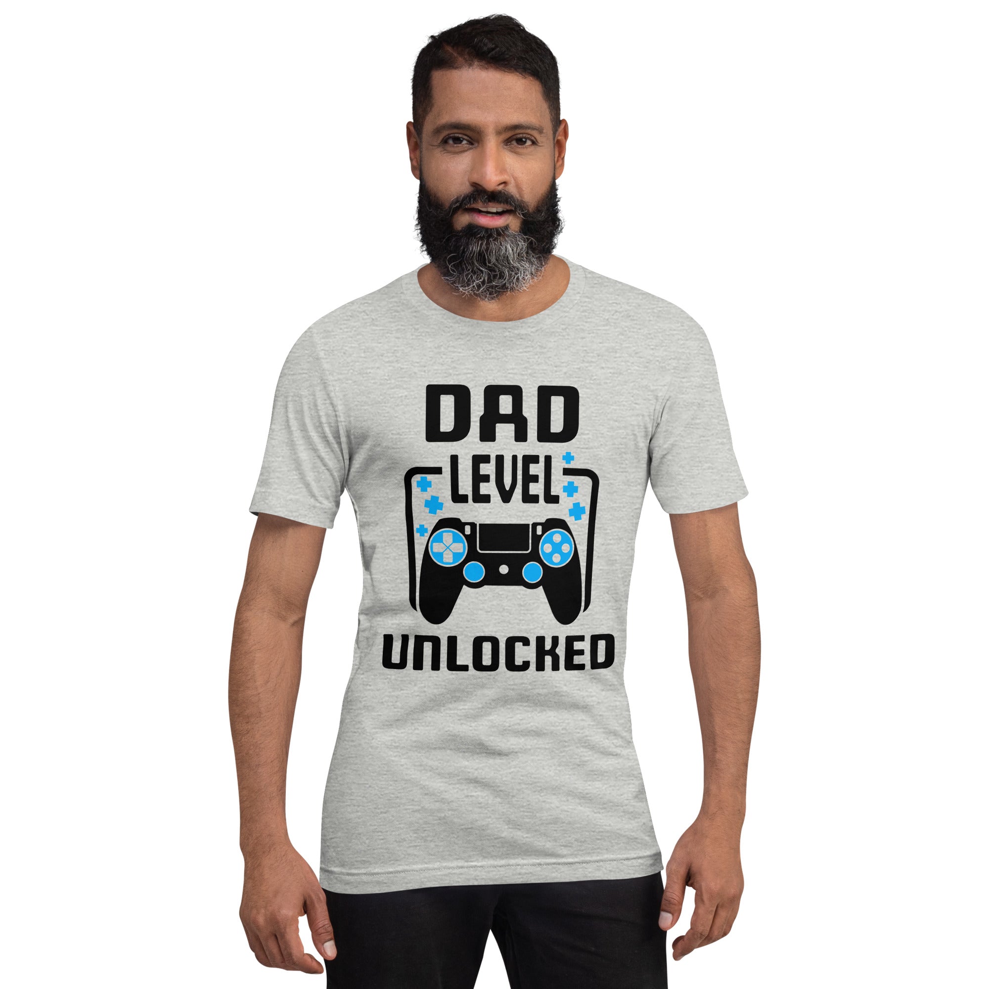 Dad Level Unlocked Unisex t-shirt