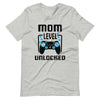 Mom Level Unlocked Unisex t-shirt