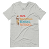 Papa, Bald Head, Bearded, Tattooed Unisex t-shirt