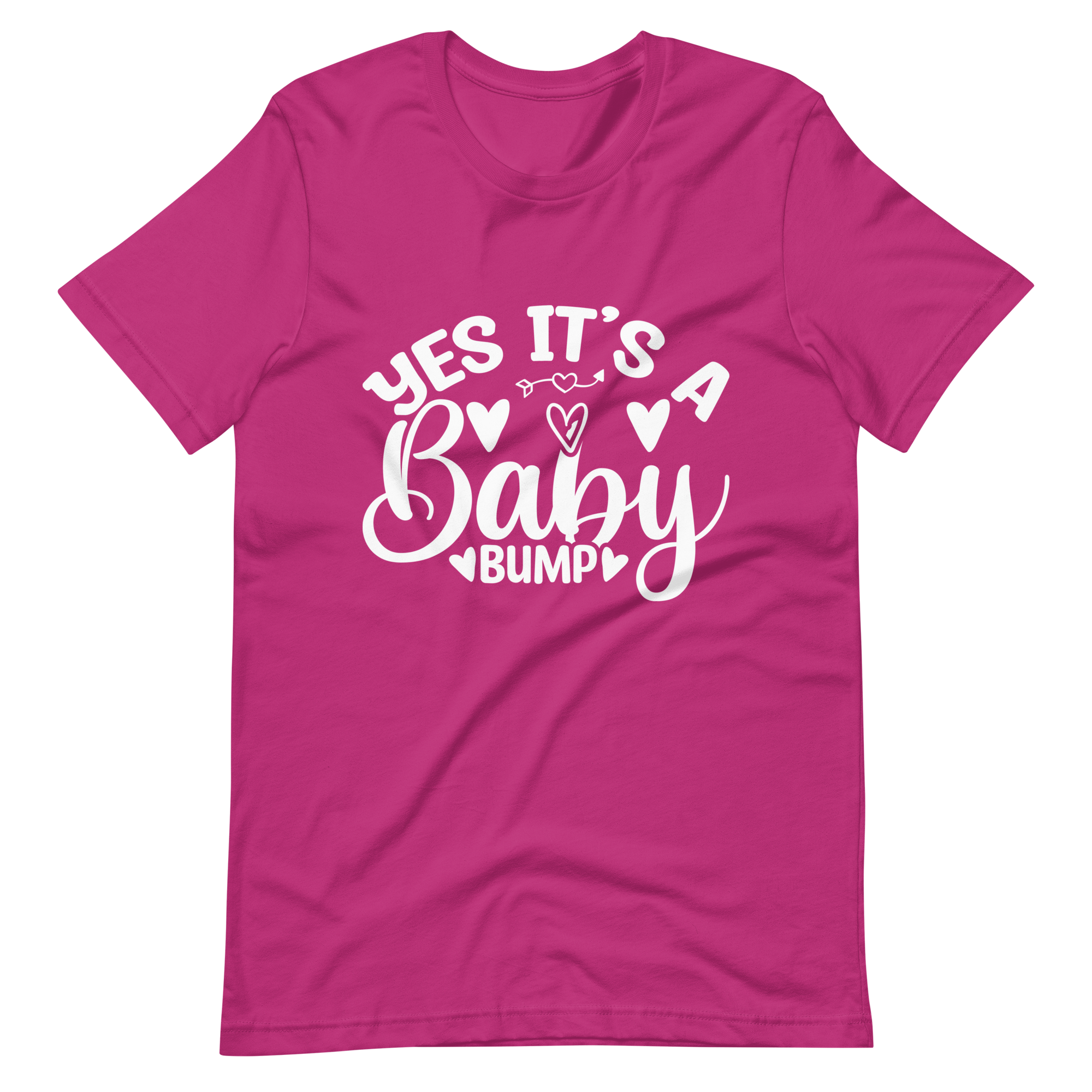 Yes It's A Baby Bump Unisex t-shirt