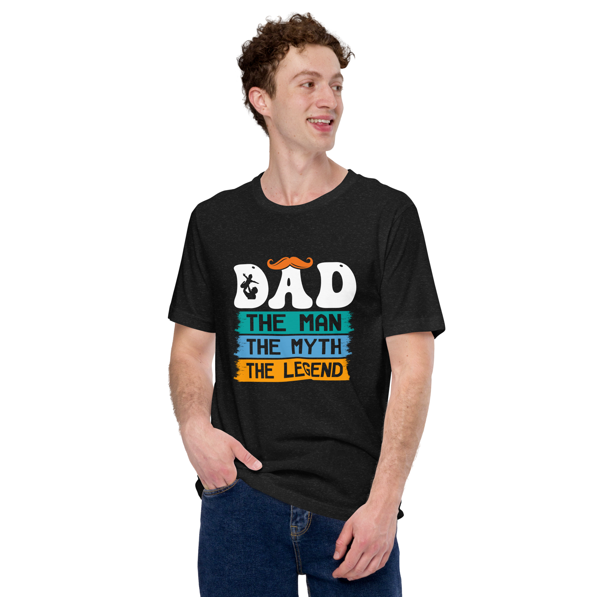 Dad The Man The Myth The Legend Unisex t-shirt